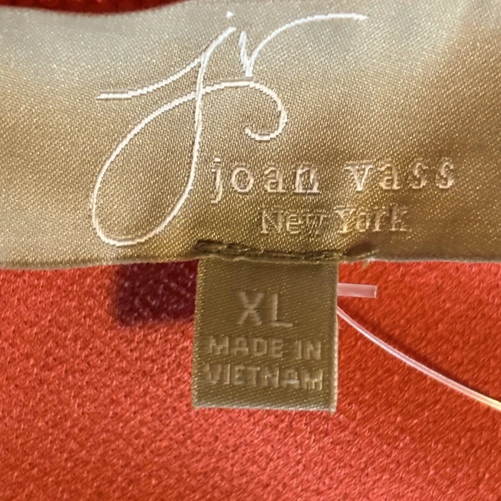 NWT Elegant Coral Bell Sleeve Top Size XL - Picture 7 of 7